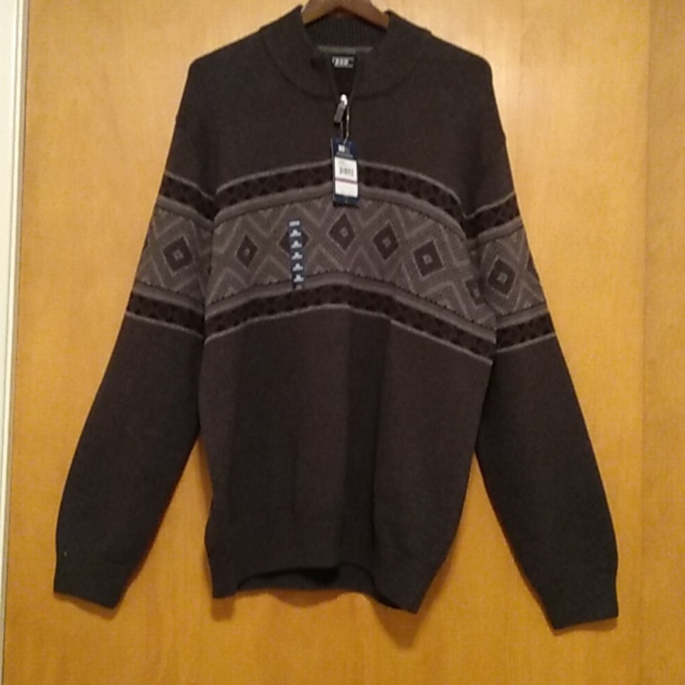 IZOD MEN'S PULLOVER LONG SLEEVE SWEATER